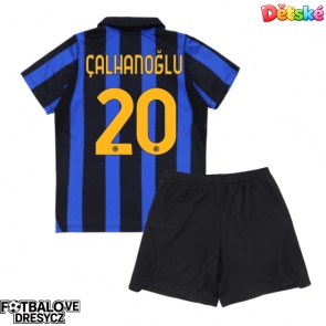 Inter Milan Hakan Calhanoglu #20 Dětské Domácí dres komplet 2026-27 Krátký Rukáv (+ trenýrky)